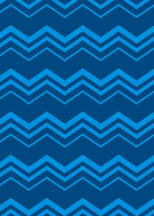 蓝色锯齿形图案背景