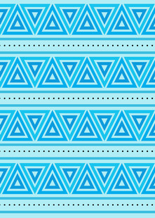 蓝白几何三角图案纹理