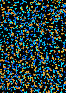 多彩颗粒图案背景