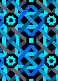 几何图案无缝背景纹理