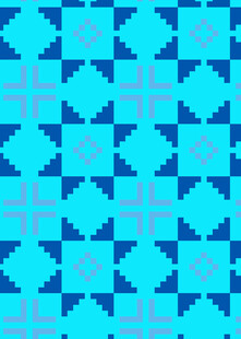 蓝绿色几何图案背景纹理