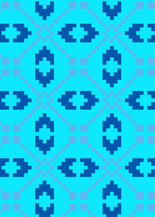 蓝紫色几何图案背景纹理