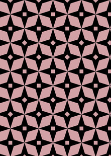 粉色几何图案无缝背景