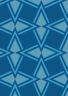 蓝色几何图案无缝背景