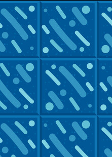 蓝色几何图案背景纹理