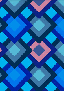 蓝粉几何图案背景纹理