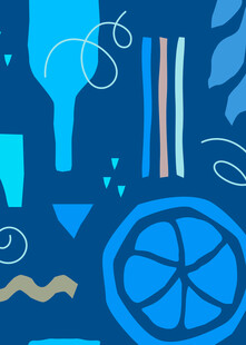 抽象几何图案装饰背景图