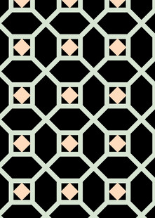 几何图案黑白粉色装饰纹理