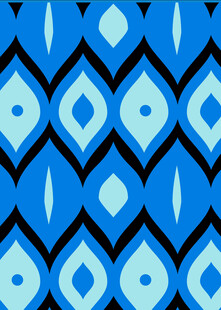 蓝色几何图案纹理背景