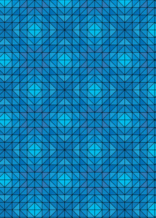 蓝色几何图案背景纹理