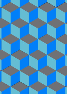 立体几何图案背景纹理