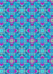 绚丽多彩几何图案纹理