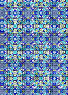 多彩几何图案无缝背景