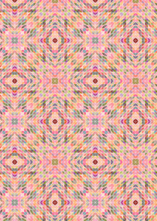 粉色几何花纹图案背景