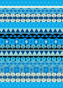 蓝色几何图案纹理背景