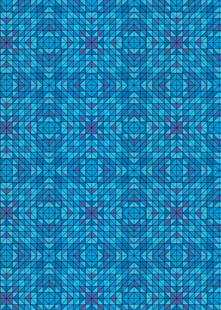 蓝色几何图案纹理背景