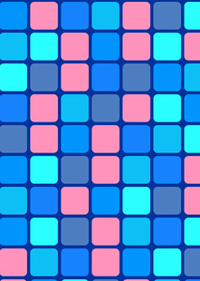 多彩方块几何图案背景