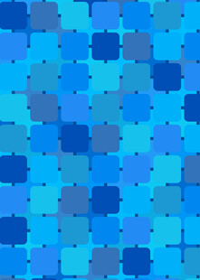 蓝色像素风方格背景图案