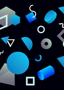 抽象几何图形元素集合