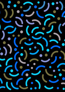 抽象几何波纹图案背景