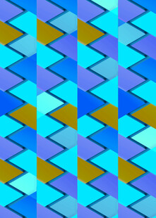 几何彩色拼接图案背景