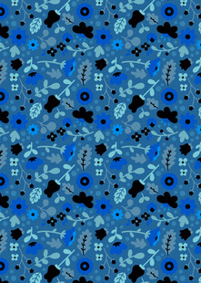 蓝色几何图案纹理背景