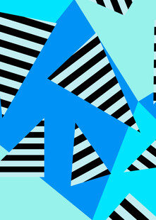 几何抽象图案背景