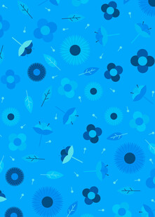 蓝色抽象几何图案背景