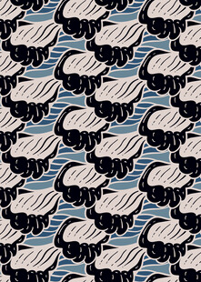 黑白几何图案纹理背景