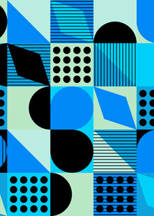 几何抽象图案背景设计