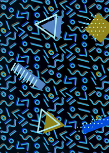 几何元素抽象图案背景