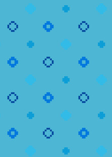 蓝色几何图案背景纹理