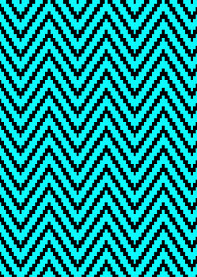 蓝绿色锯齿纹几何图案