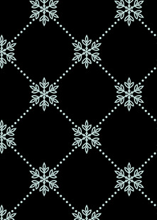 雪花几何图案无缝背景