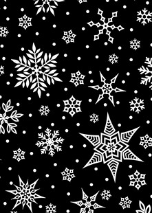 雪花图案背景