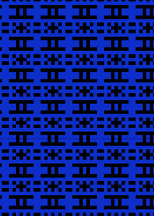 蓝色几何图案纹理背景