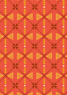 橙红色几何图案纹理背景
