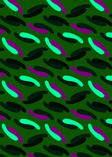 炫彩几何图案纹理效果