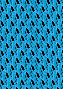 蓝色孔洞纹理图案