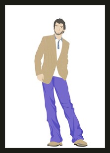 时尚男士休闲穿搭形象