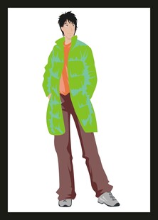 时尚穿搭男士形象展示