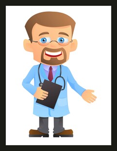 微笑医生展示医疗风采