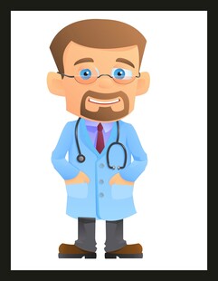 卡通医生形象