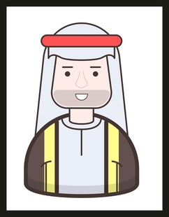 阿拉伯男子头像