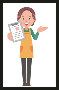 微笑家政员展示服务清单