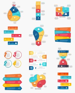 商务创意信息图表