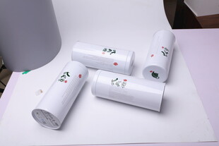 印花卫生纸卷展示