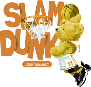 小熊版灌篮高手形象展示