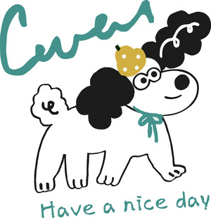 戴皇冠小狗祝您有美好一天