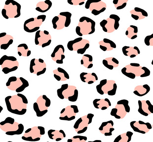 豹纹图案背景设计元素